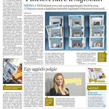 ELKÉSZÜLT AZ UTOLSÓ TÖRDELT NÉPSZAVA