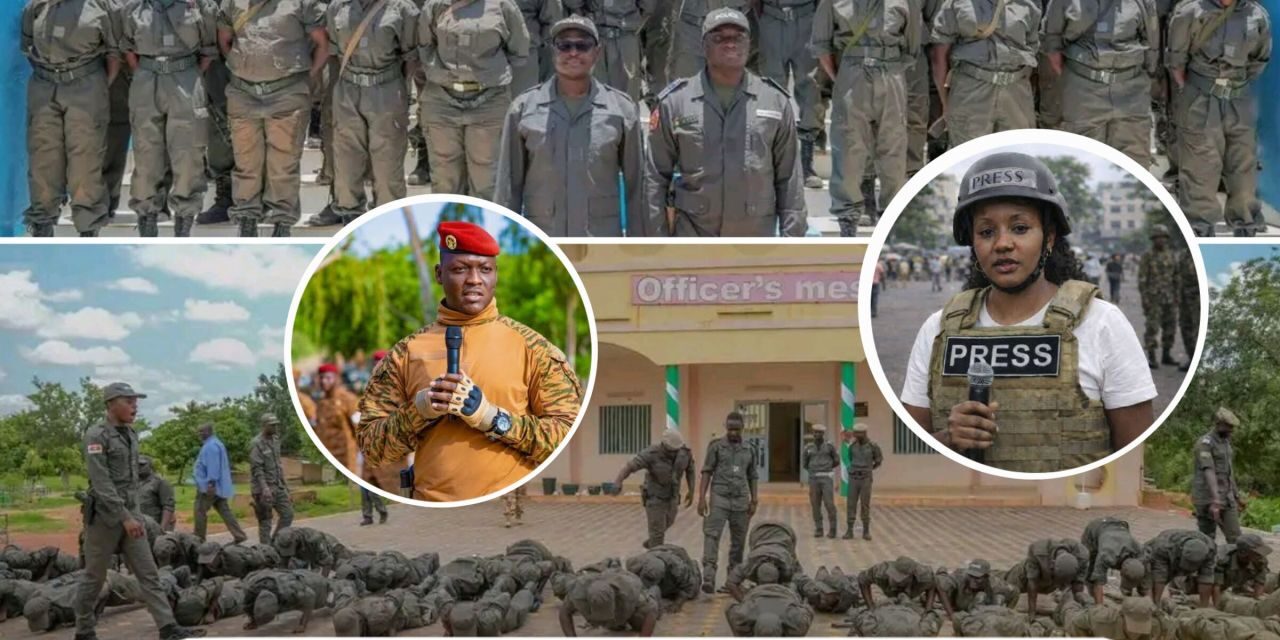 BURKINA FASÓBAN ÚJSÁGÍRÓKAT KÖTELEZTEK KATONAI KIKÉPZÉSRE