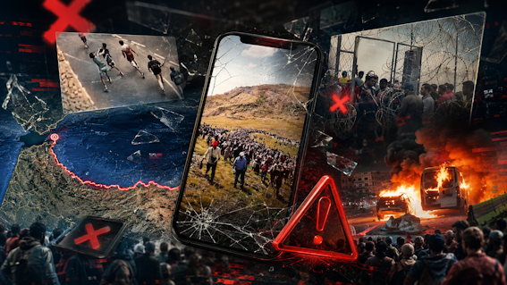 HAMIS ÉS FÉLREVEZETŐ VIDEÓK TERJEDNEK A CEUTAI MIGRÁCIÓS HELYZETRŐL