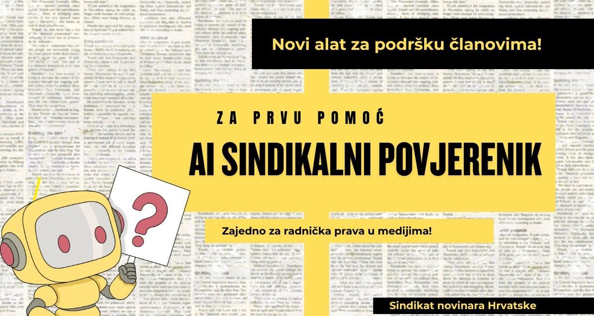 MI-S SZAKSZERVEZETI BIZALMIST INDÍTOTT A HORVÁT ÚJSÁGÍRÓK SZAKSZERVEZETE