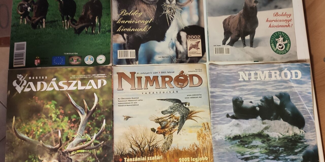 TÁVOZIK A NIMRÓD VADÁSZÚJSÁG RÉGI SZERKESZTŐSÉGE