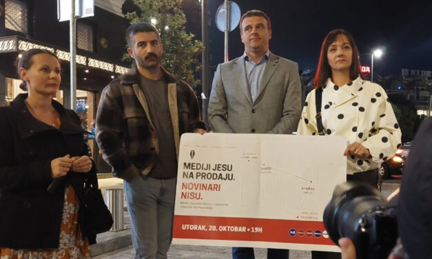 PODGORICÁBAN ÉS LJUBLJANÁBAN IS KIÁLLTAK A SZERBIAI ÚJSÁGÍRÓK MELLETT